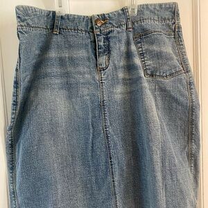 Express Jean skirt